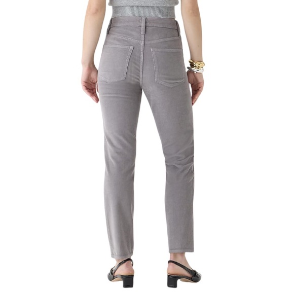 NEW J. Crew Gray Vintage Slim Straight Corduroy Pants Size 28 Preppy Casual Work - Picture 7 of 12